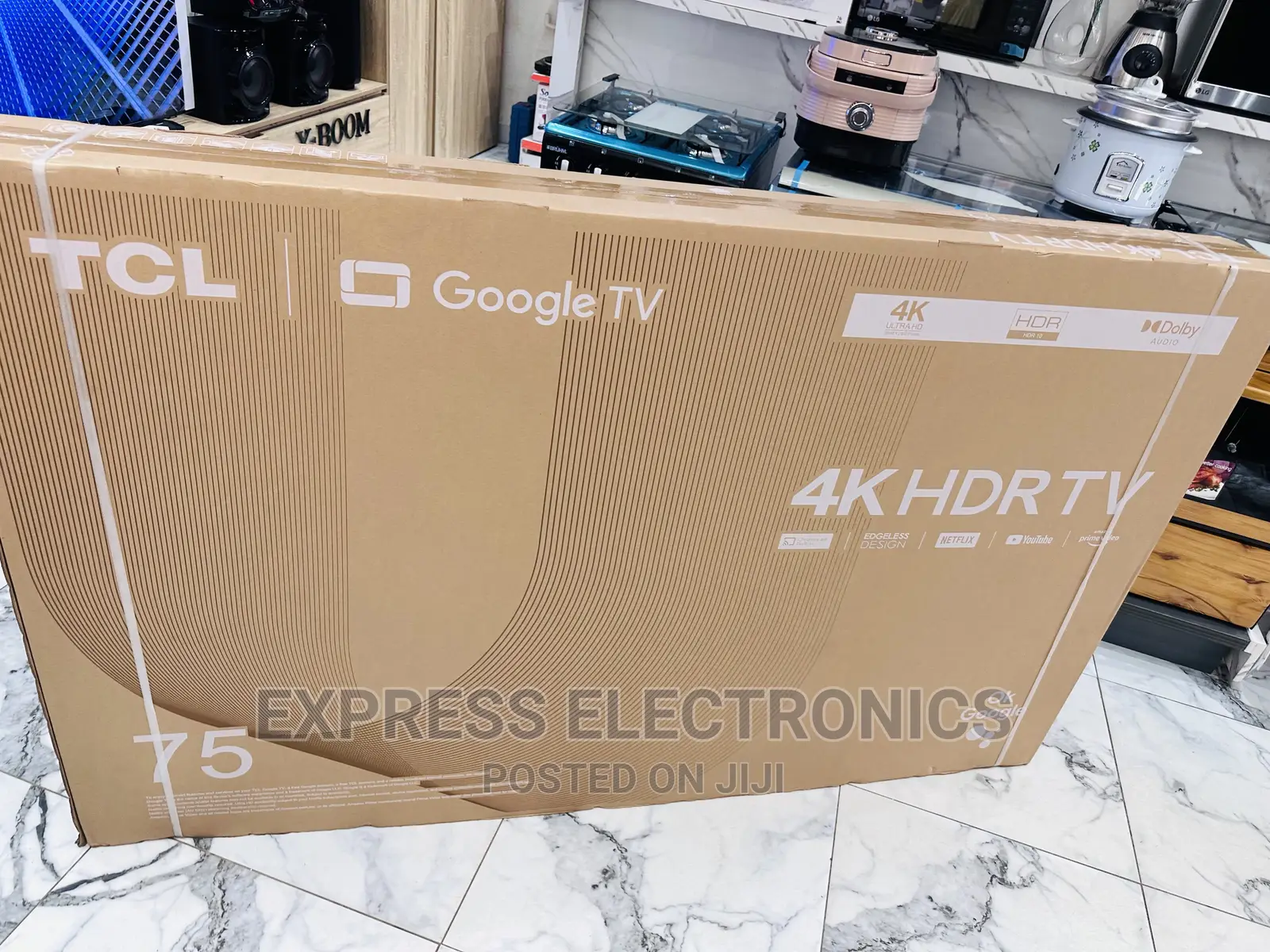 True Colors Cinema  TCL UHD Smart 75”P635 Android