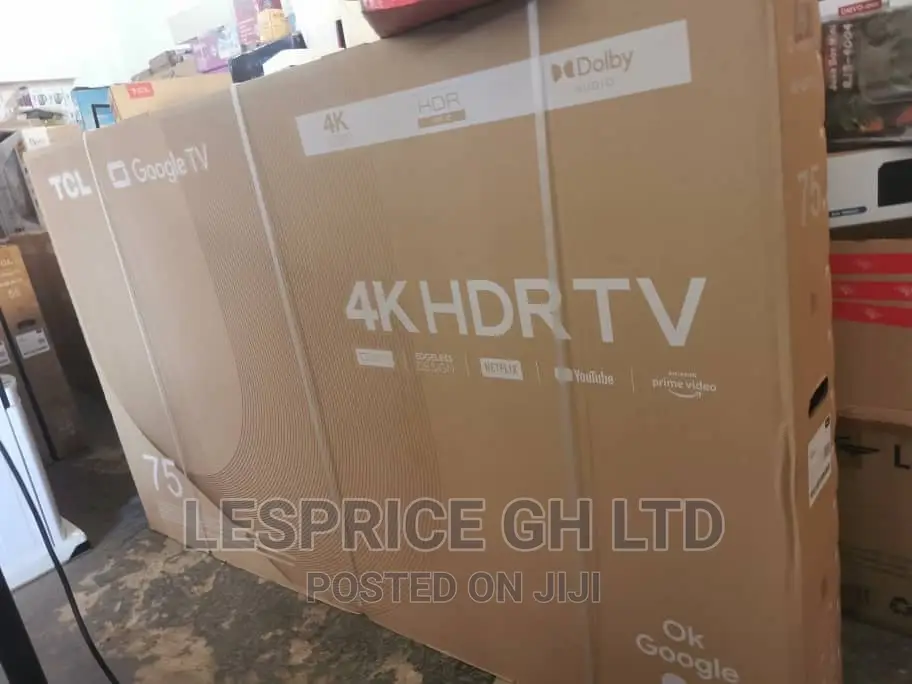 TCL 75” Bluetooth Android HDRTV