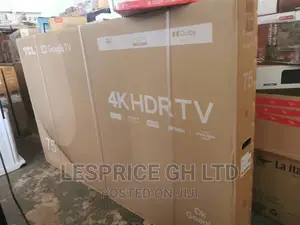 TCL 75” Android Quality TV