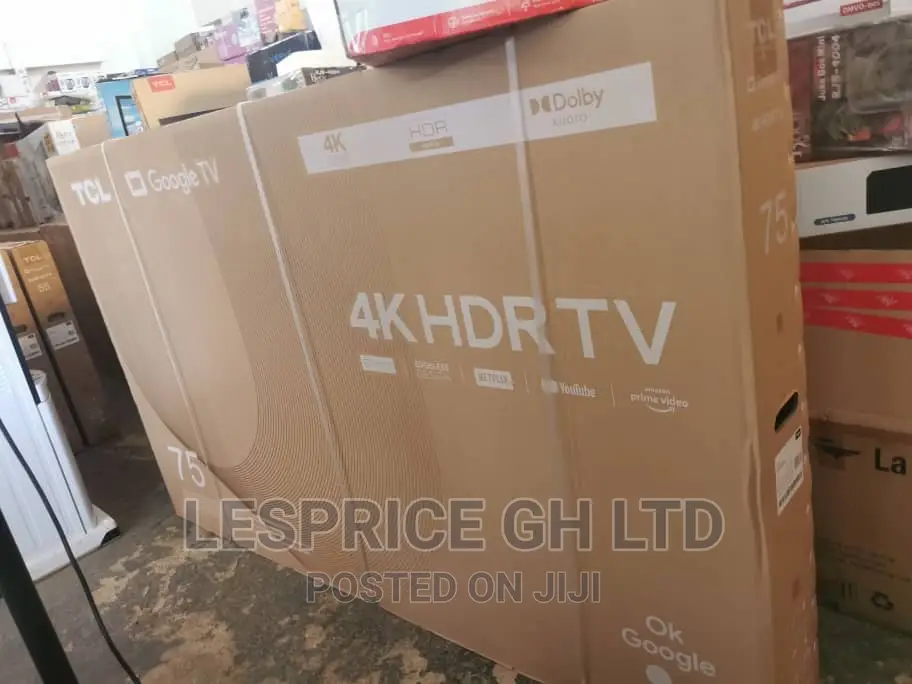 TCL 75” Android Quality TV