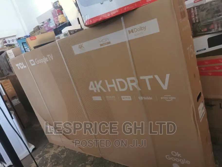 Brand New ~TCL 75” Android HDRTV