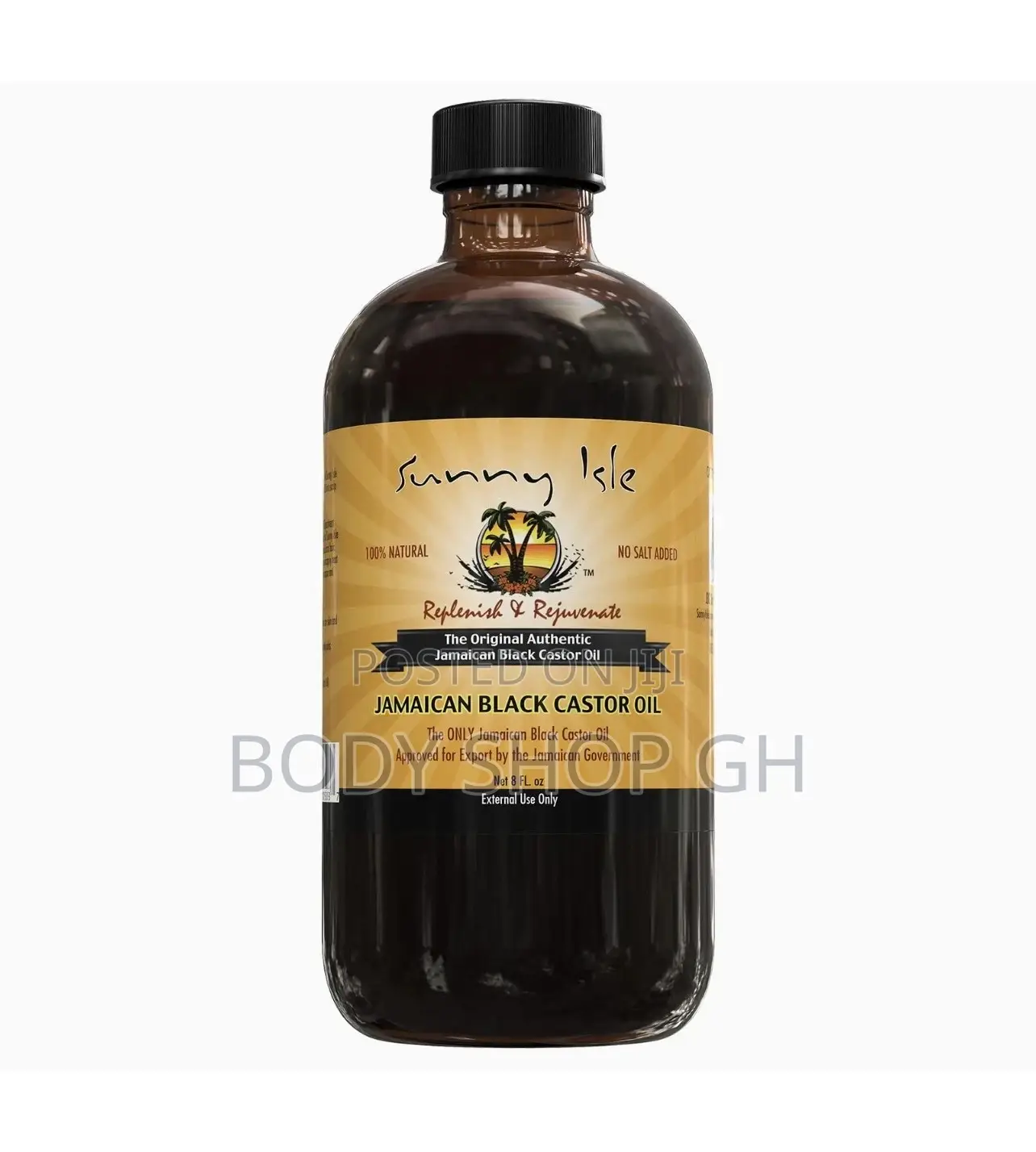 Sunny Isle Jamaica Black Castor Oil- 8oz (Hair and Beard )
