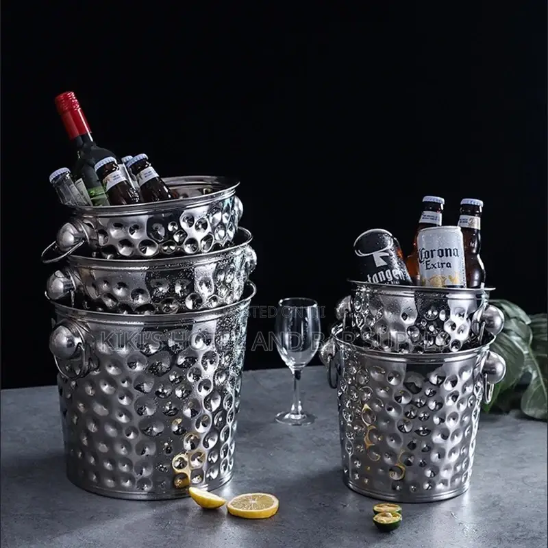 Stainless Steel Champagne Bucket Medium Small