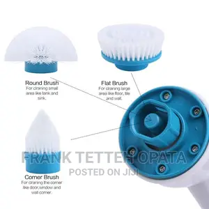 Electric Spin Scrubber Cordless Chargeable Cleaning Brush