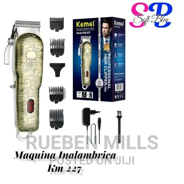 Kemei Km-227 Cordless Barbering and Shaving Machine