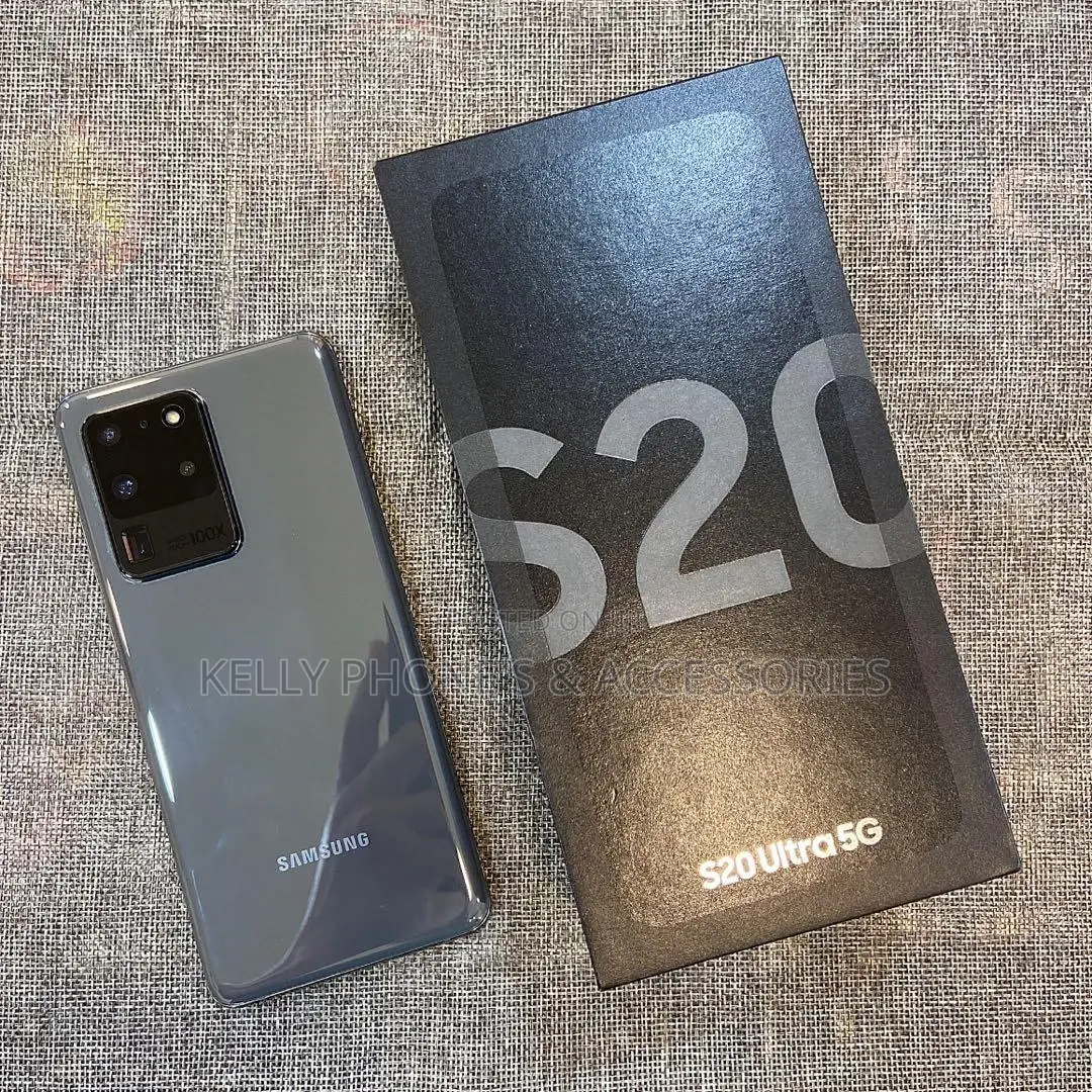 New Samsung Galaxy S20 Ultra 5G 128 GB Black