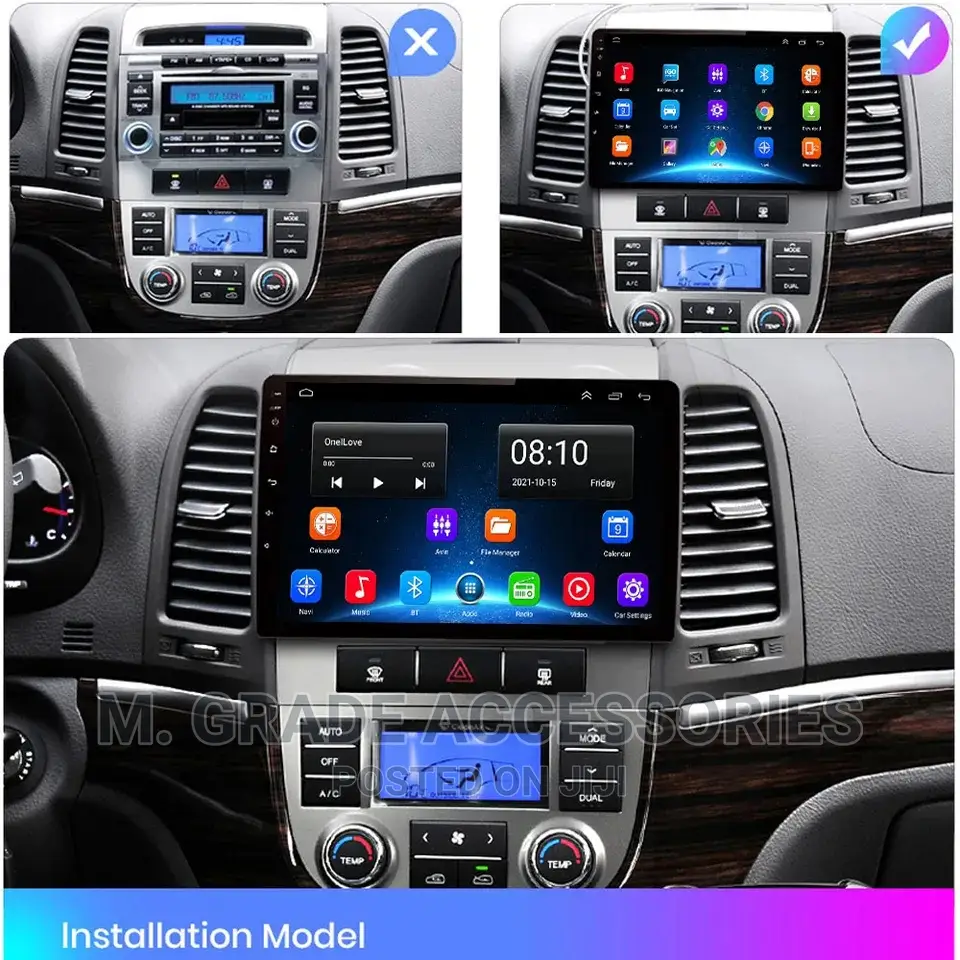Santa Fe Premium Android Radio With Carplay Android Auto