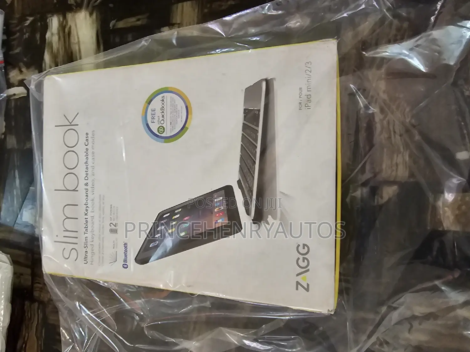 ZAGG Hinged With Bluetooth Keyboard for iPad MINI 1/2/3