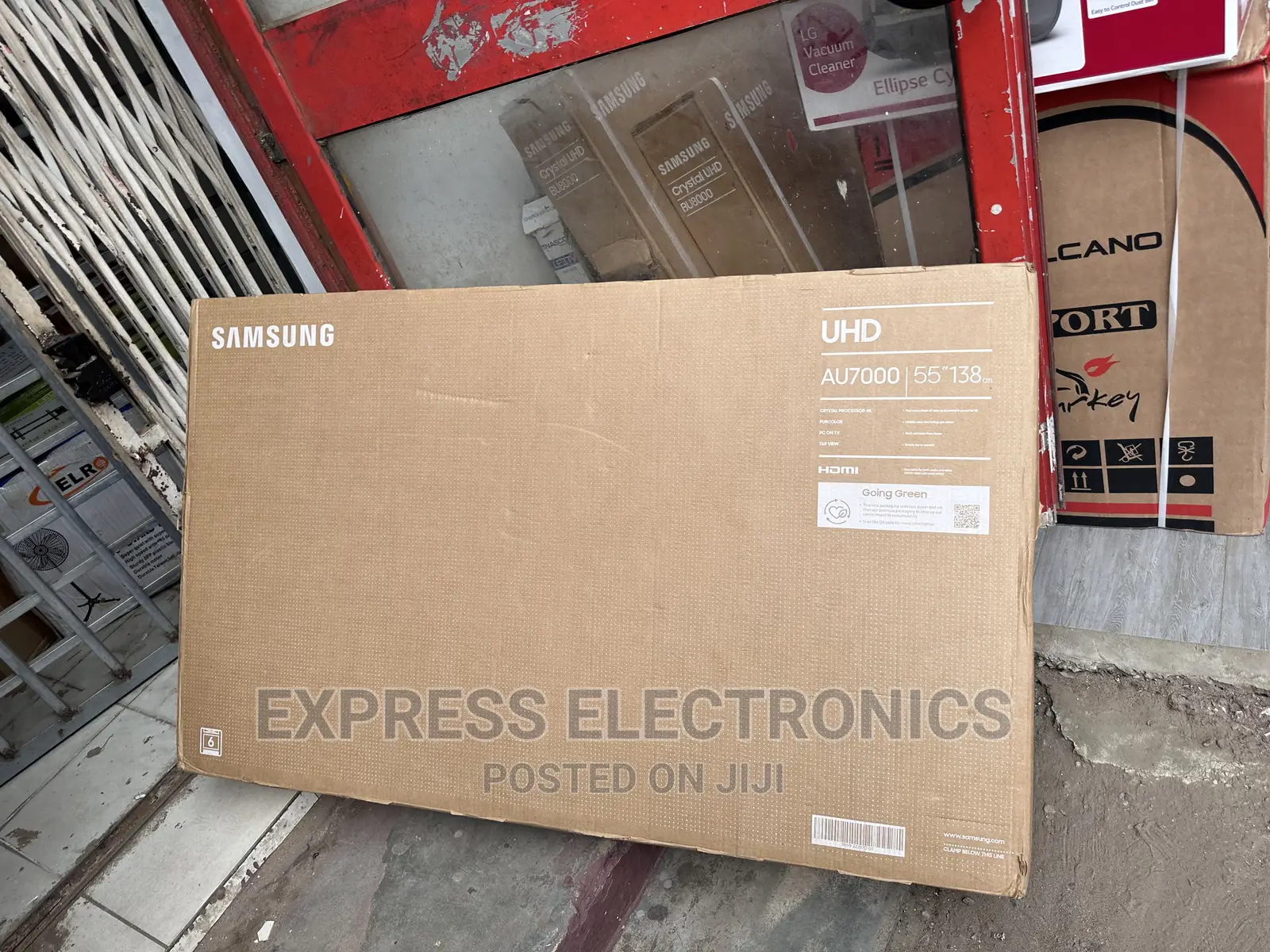 Crystal Processor Smart 55”Au7000 Tv  Samsung