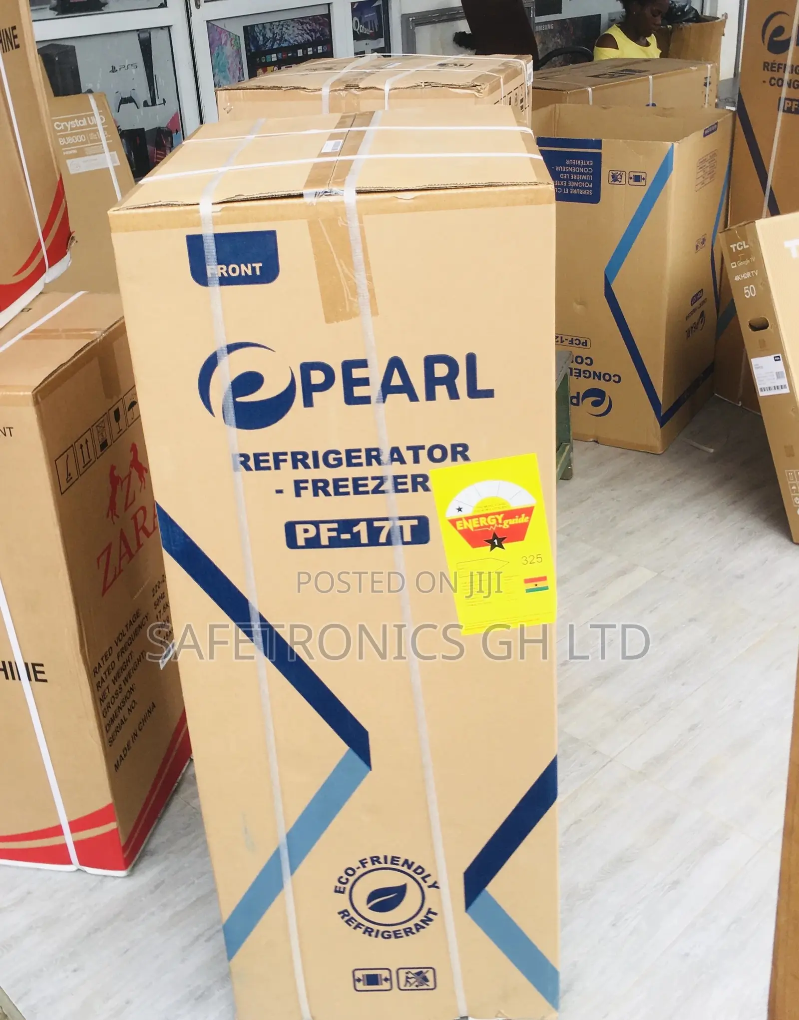 Great PF-17T Doubledoor Topfreezer Pearl Fridge 