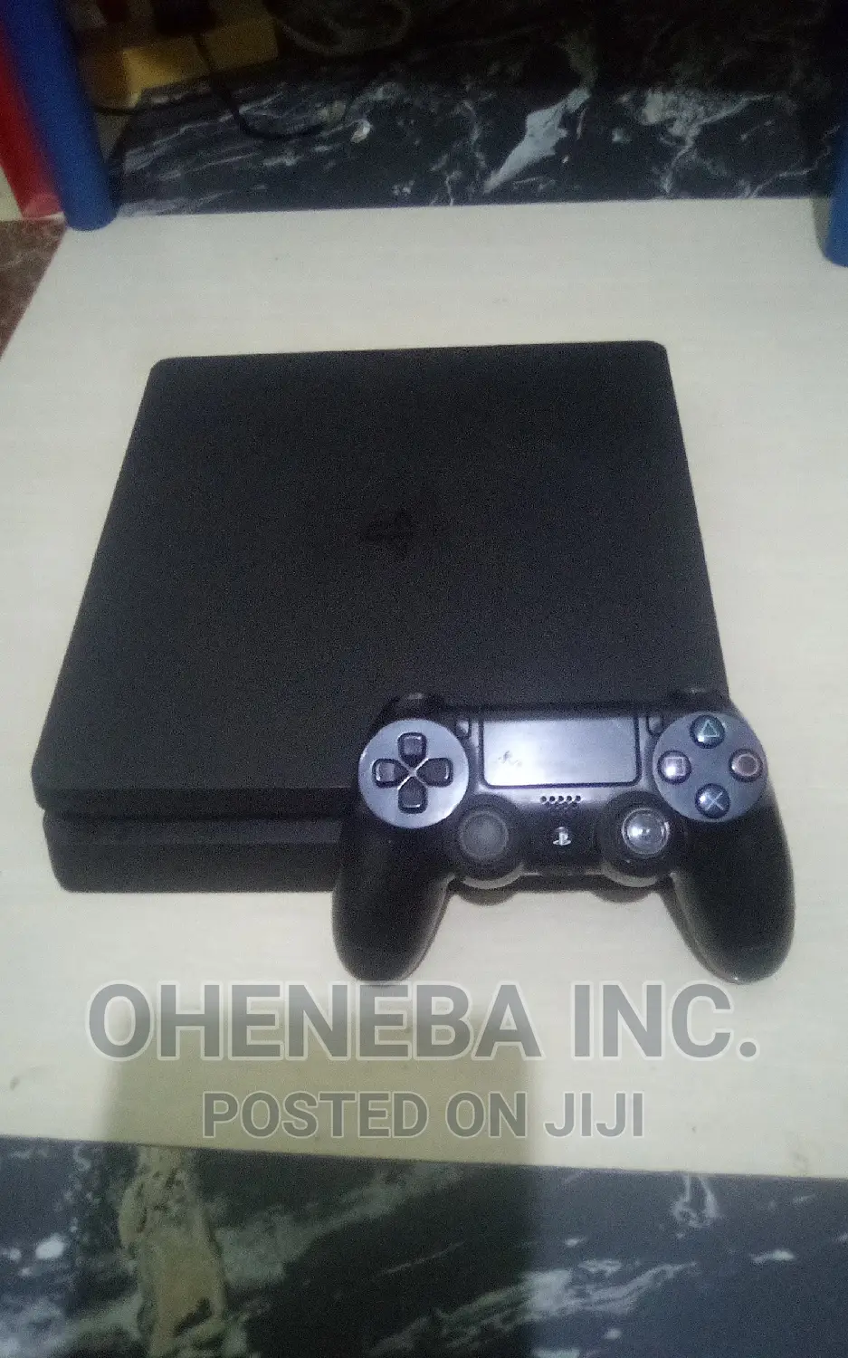 Ps4 Slim Pre-Owned With Fc26+Other Games + 2 Controllers