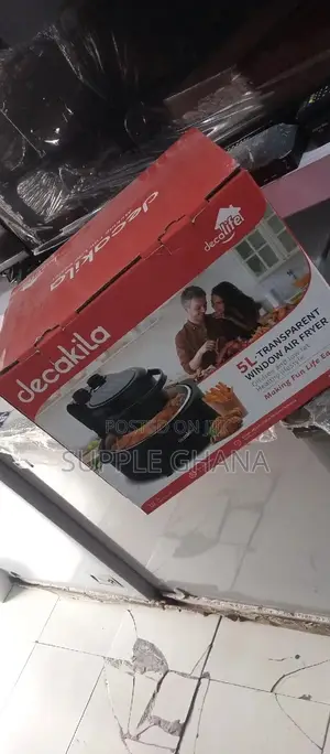Decakila Strong Window Air Fryer 5L