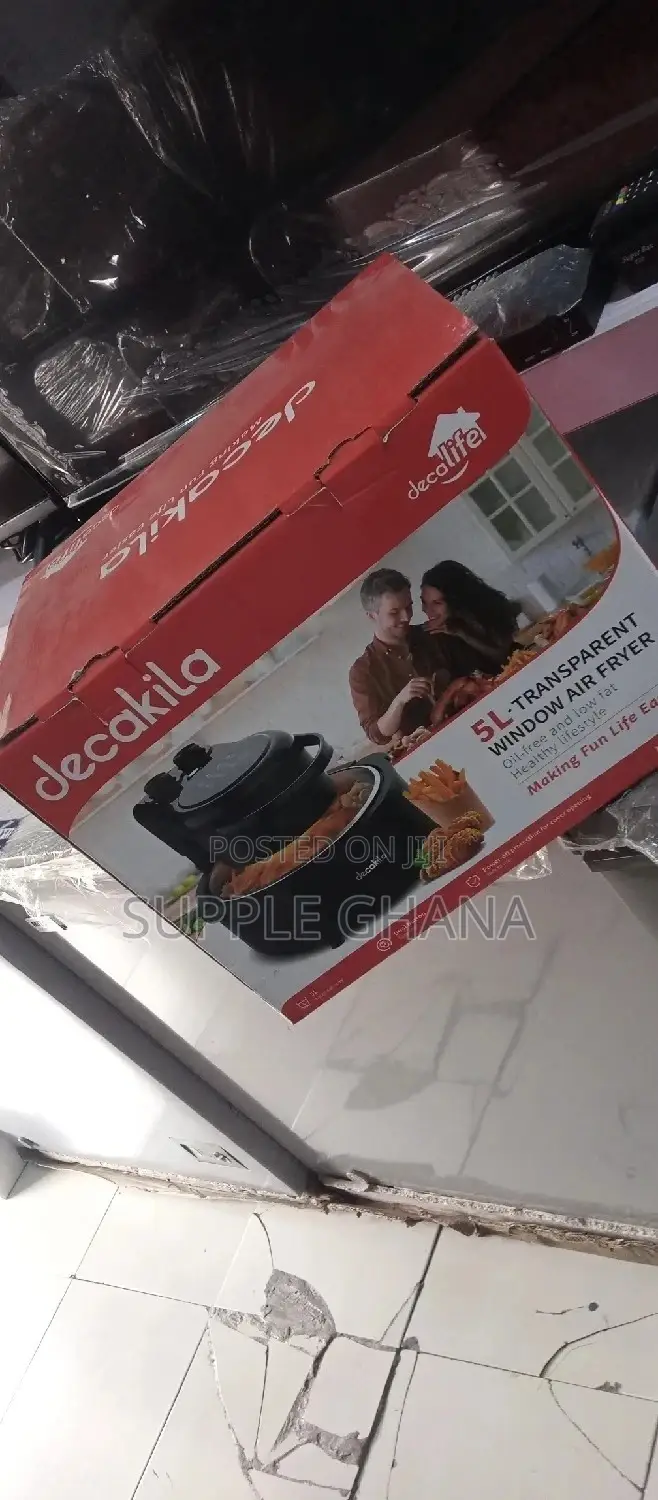 Decakila Strong Window Air Fryer 5L