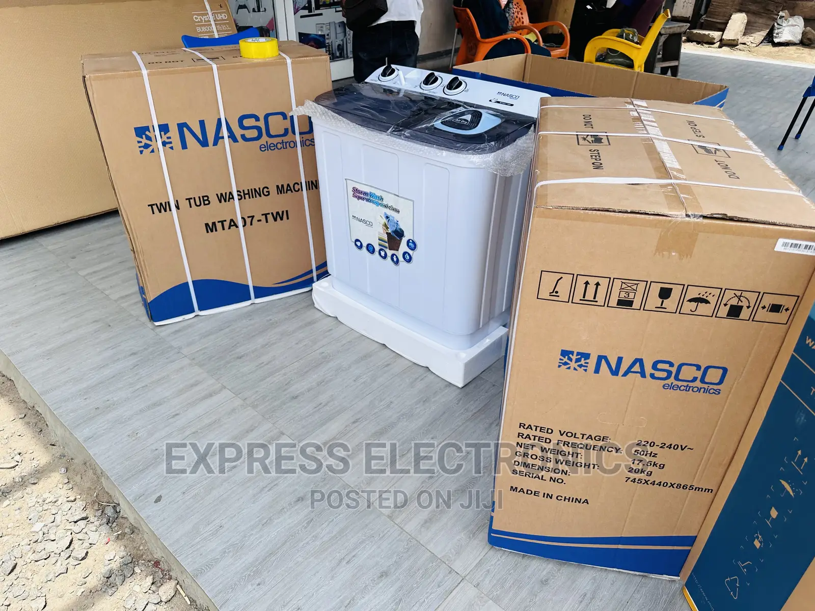 Twintub WM Nasco 7kg