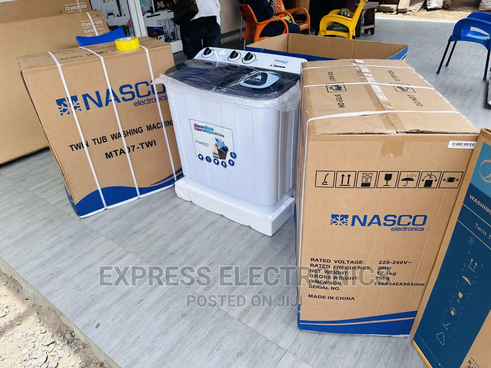Original Nasco Topload Washing Machine 7kg
