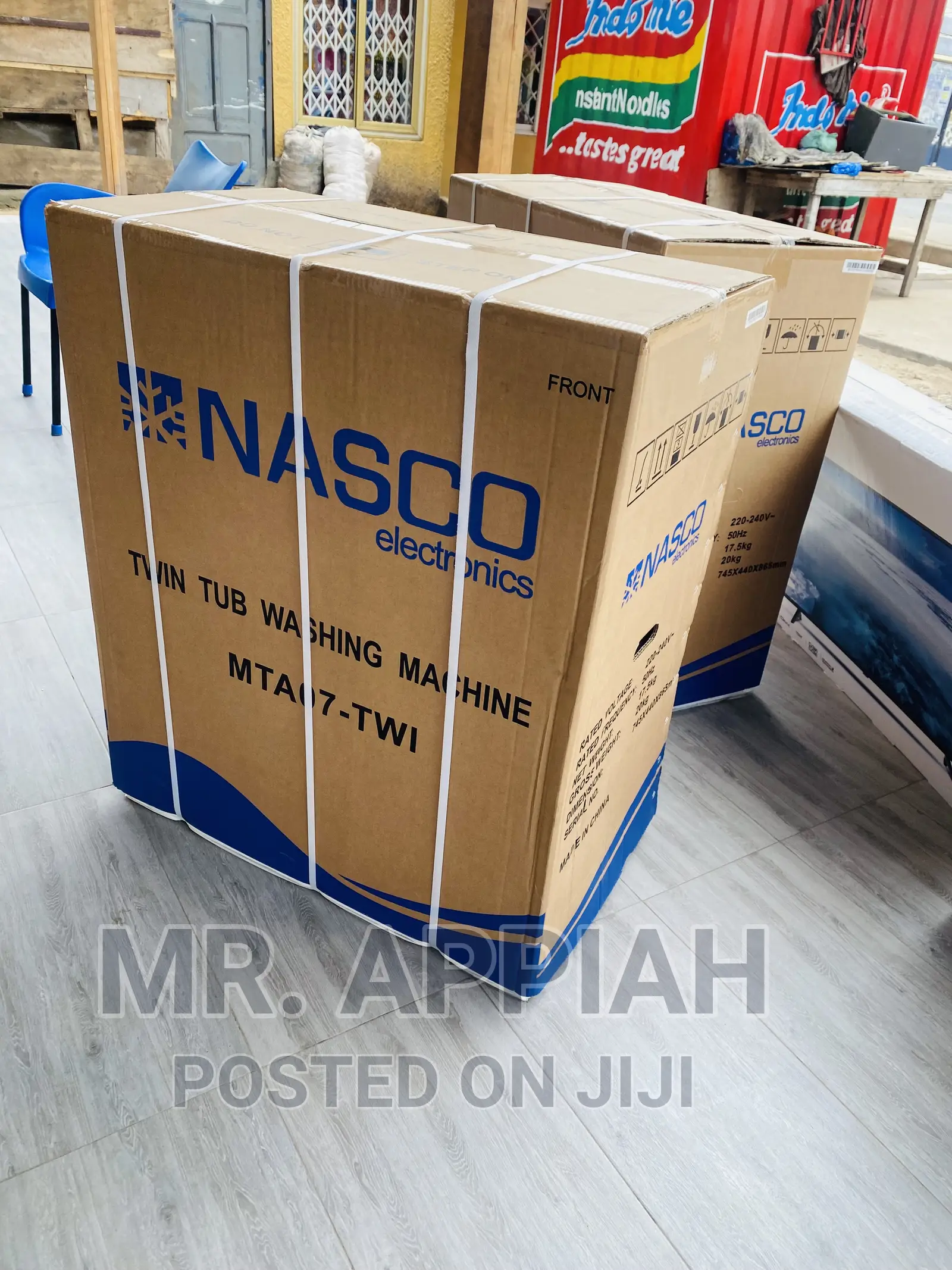 New Nasco 7kg Washingmachine on Sale(White)