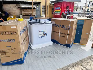 Super Strong and Clean Nasco Twintub Washing Machine 7kg