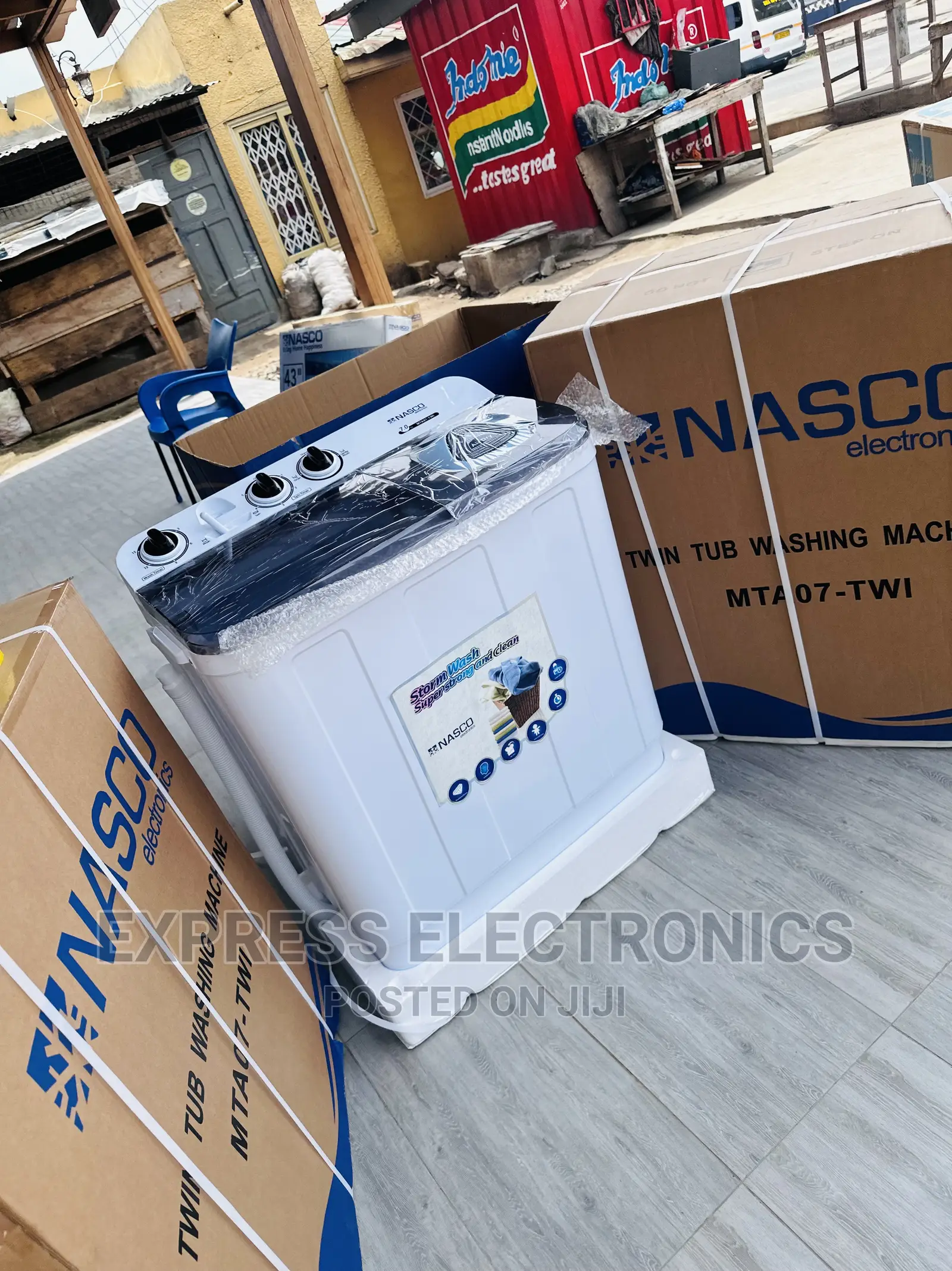 Efficient 7kg Topload Twintub Washing Machine Nasco