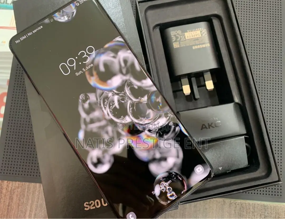 New Samsung Galaxy S20 Ultra 5G 128 GB Black