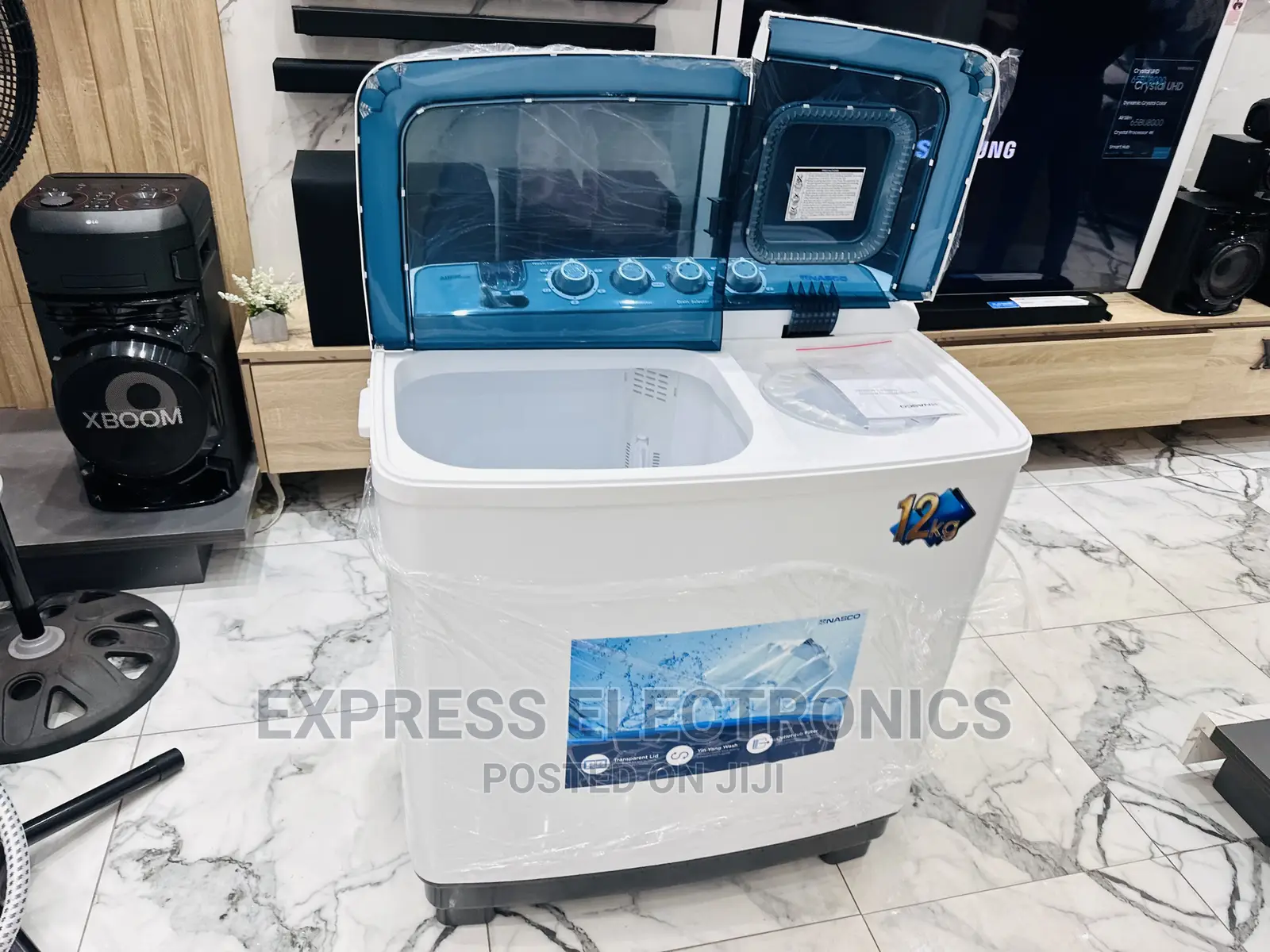Super Strong  Nasco 12kg Topload Twintub Washing Machine