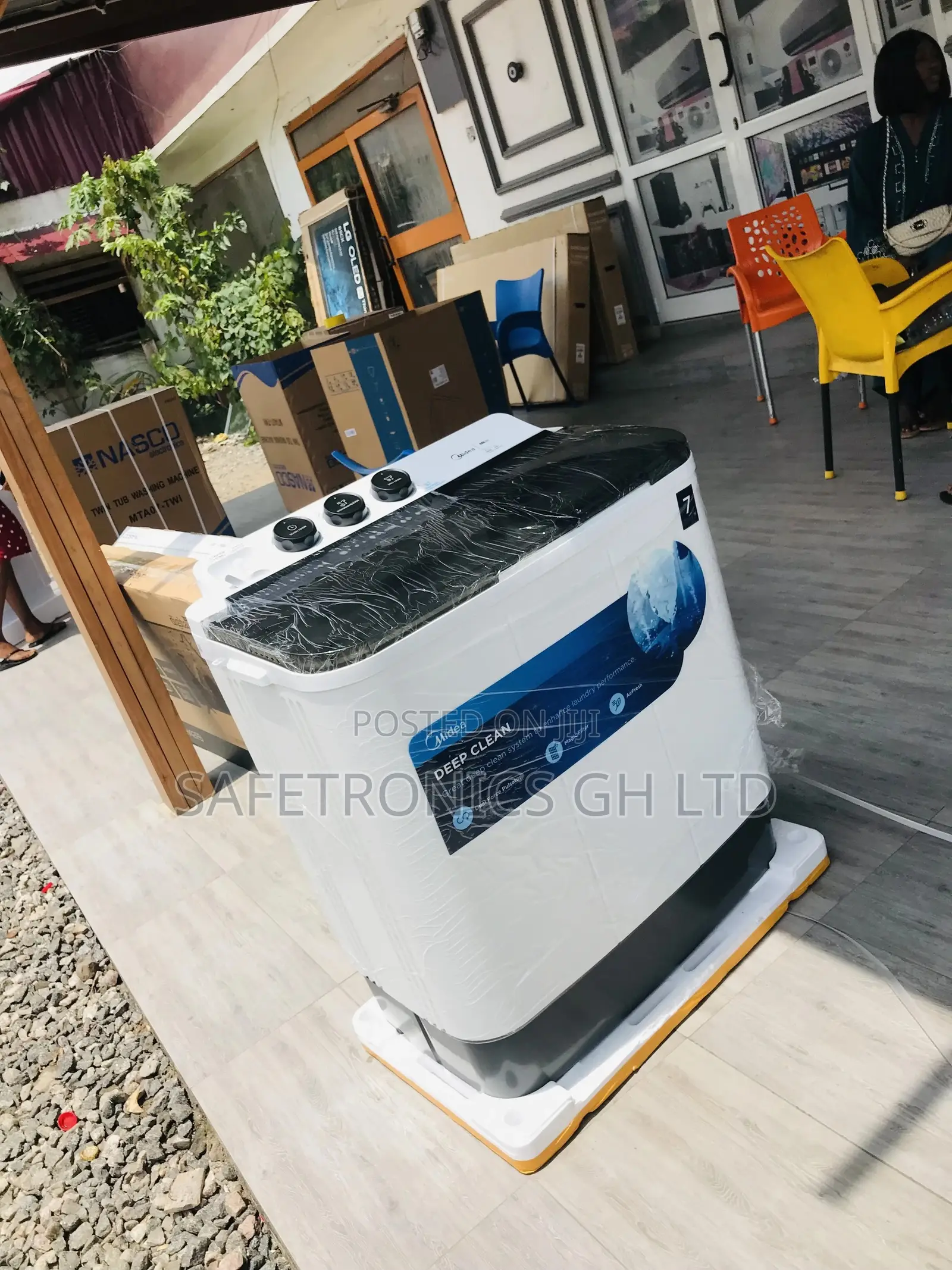 Great Midea Semiautomatic Topload Washingmachine 7kg