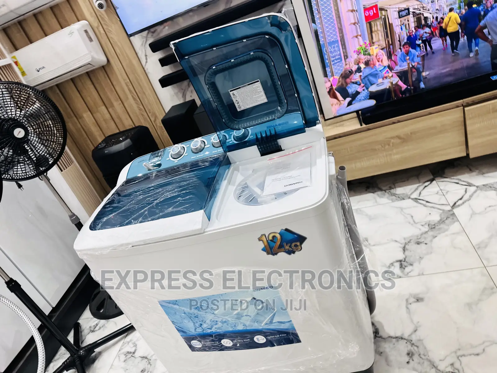 Clean Wash Nasco 12kg Topload Twintub WM