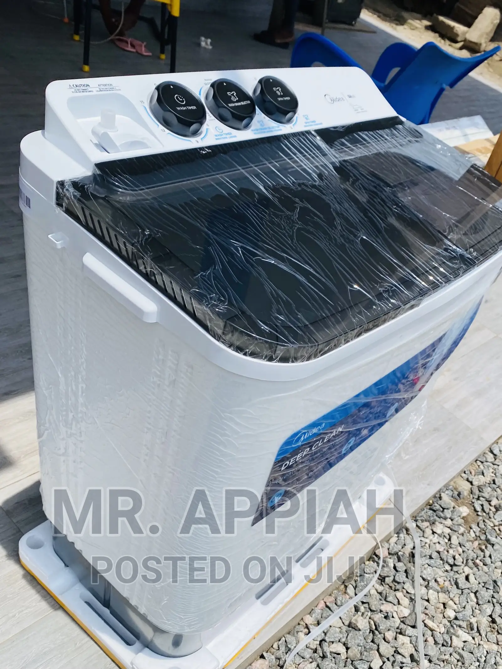 Intensive Washing Midea 7kg Washing Machine(White) 