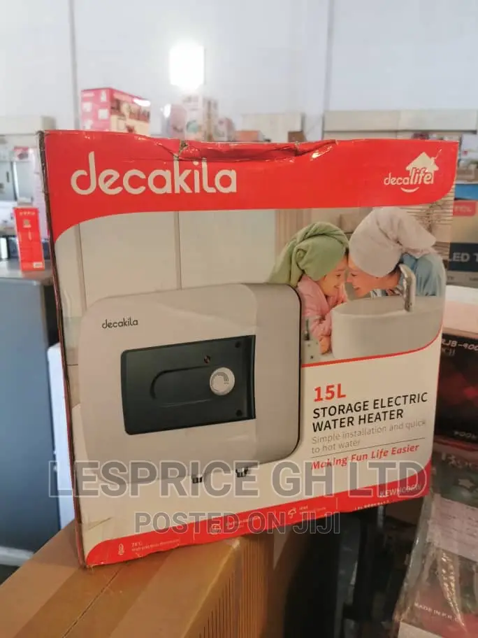Top Quality//Decakila 15L Water Heater