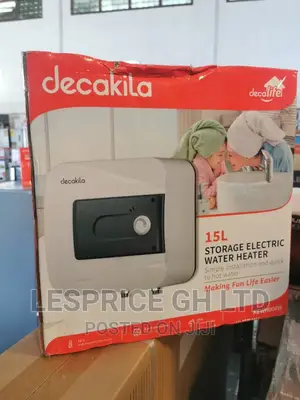 Fully Covered ~Decakila 15L Water Heater