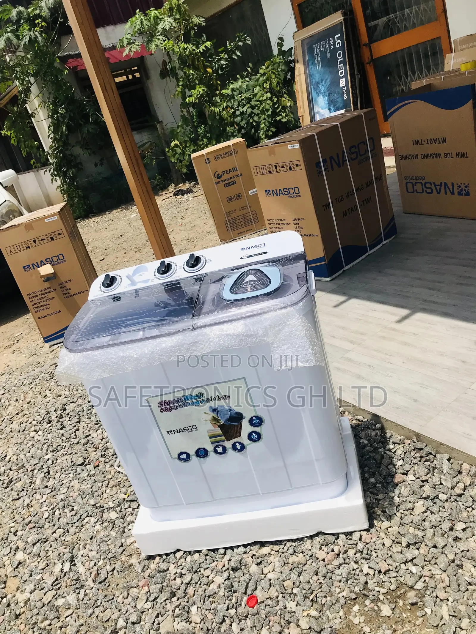 Washingmachine Adjustable Topload 7kg Semiautomatic