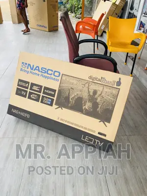 Very Nice Looking Nasco 42” Digital Satelite LED Tv,Black