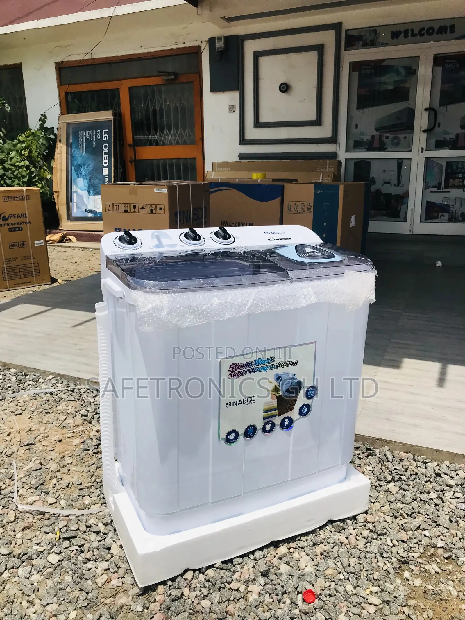 Fresh in Box Nasco Topload 7kg Washingmachine Semiautomatic