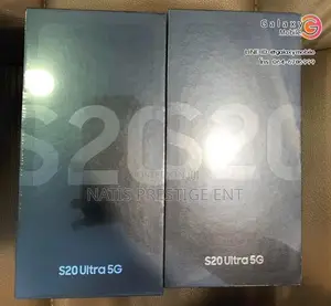 New Samsung Galaxy S20 Ultra 5G 256 GB Black