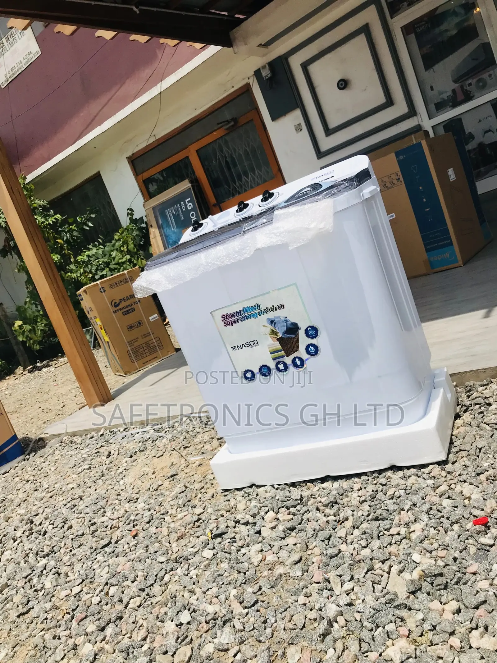 Topload Washingmachine 7kg Nasco  Semiautomatic 