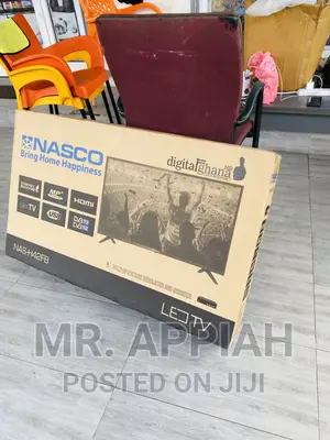 Unique Brand New Nasco(Black) 42” Digital Satelite LED Tv