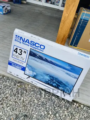 Upgrade Your Viewing Nasco 43” Digital Satelite Tv(Black(