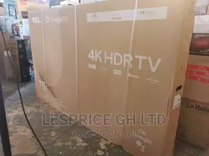 TCL 75” Android Smart HDRTV