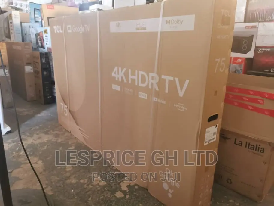 True Colors ~TCL 75” Android Good TV