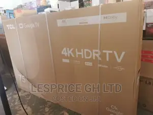 TCL 75” Android Smart Netflix