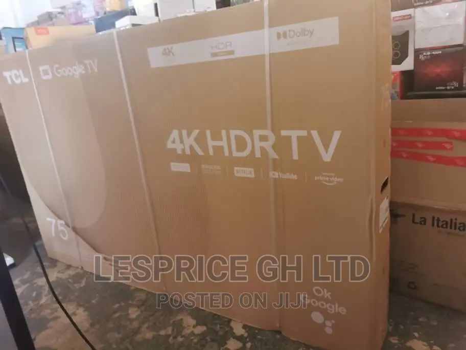 Ok Google ~TCL 75” Android HDRTV