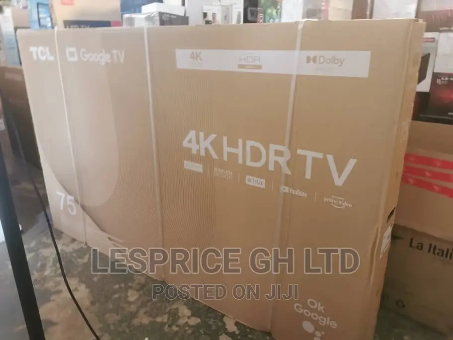 HDRTV//TCL 75” Android Bluetooth TV