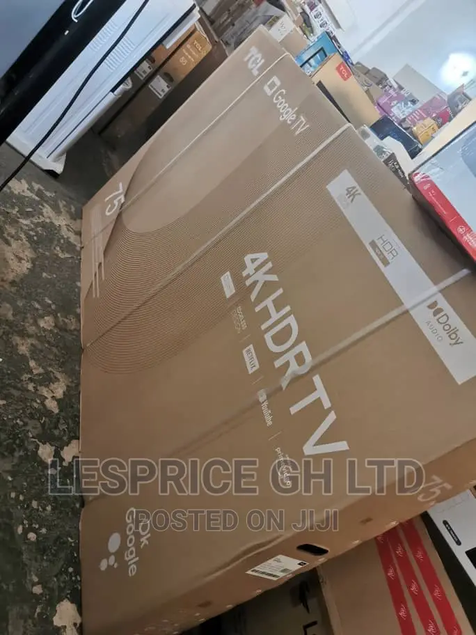 TCL 75” Android Smart Digital TV