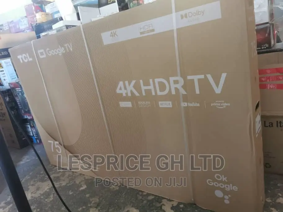 Luxury TCL 75” Android HDRTV