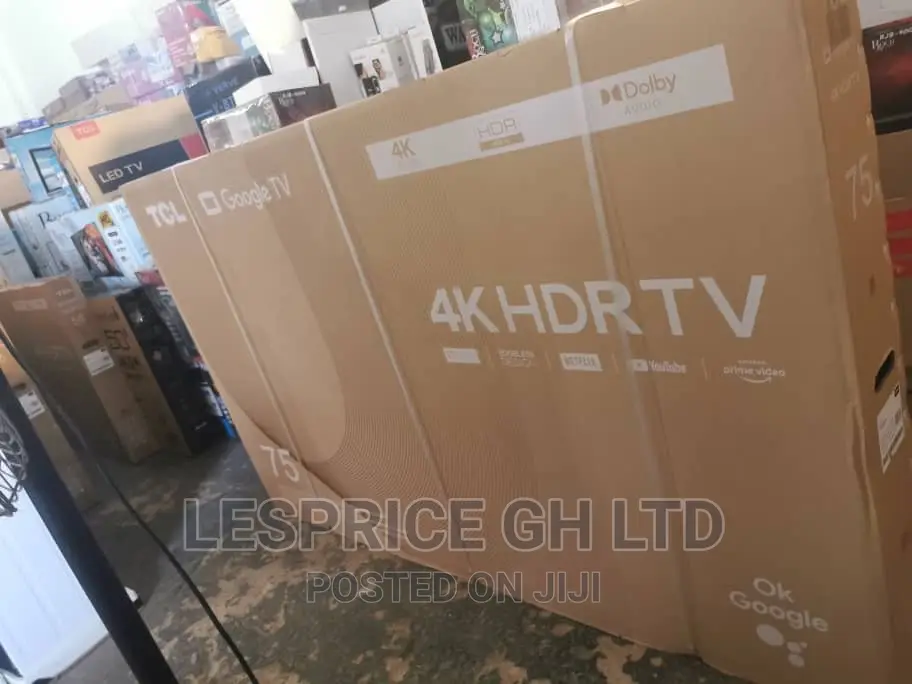 High Quality TCL 75” Android HDRTV