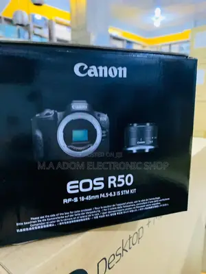 Fresh in Box Canon Eos R50 Digital Camera(Black)