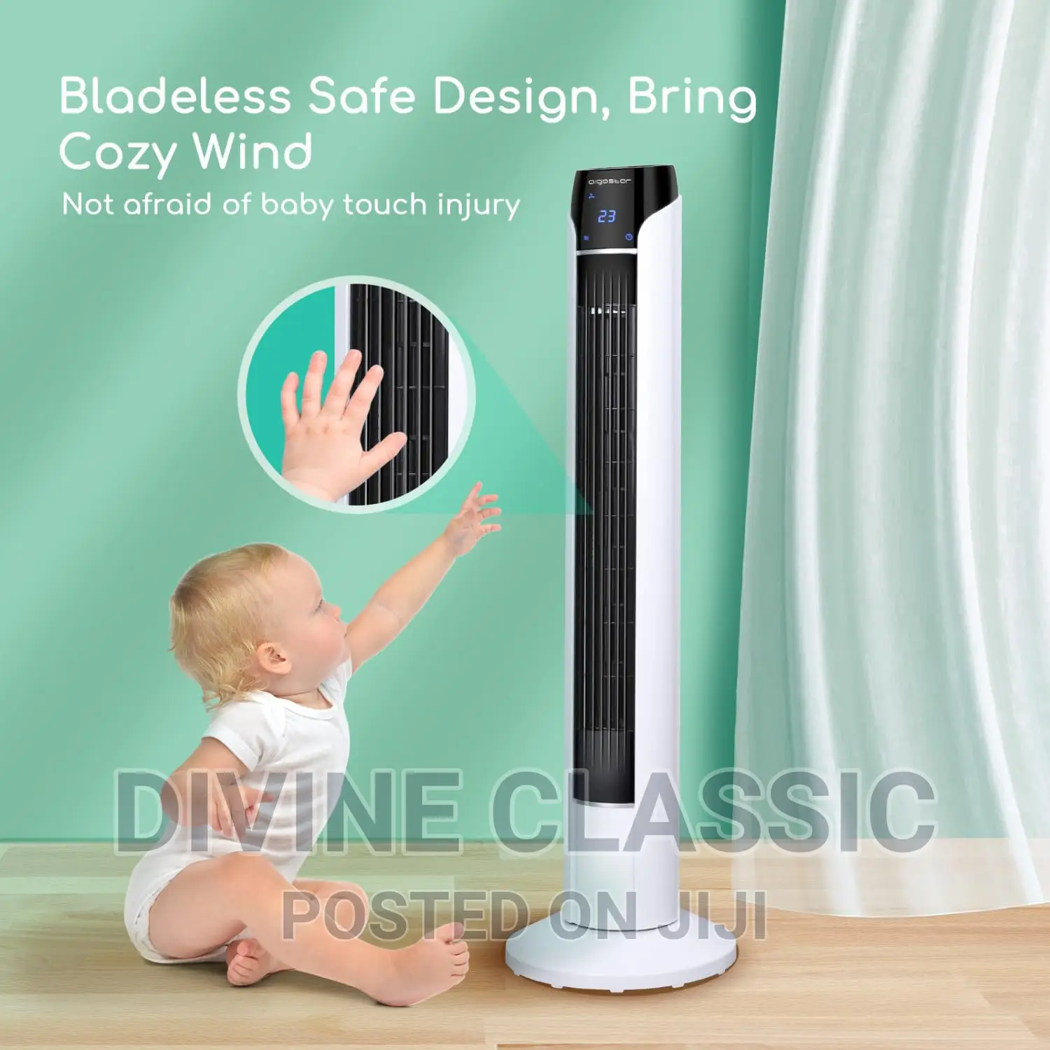 Aigostar Electronic Tower Fan