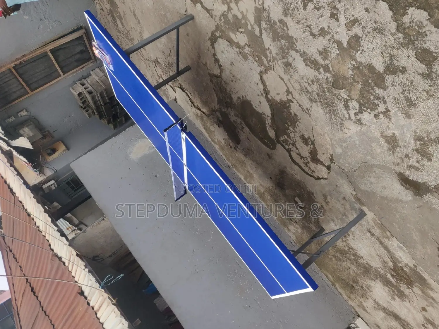 Table Tennis Board With Adjustable Metal Legs