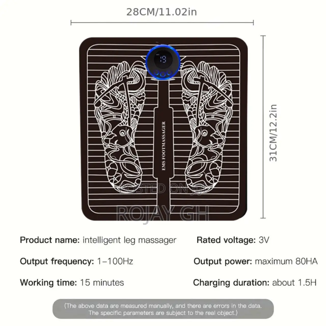 EMS Foot Massager With Remote
