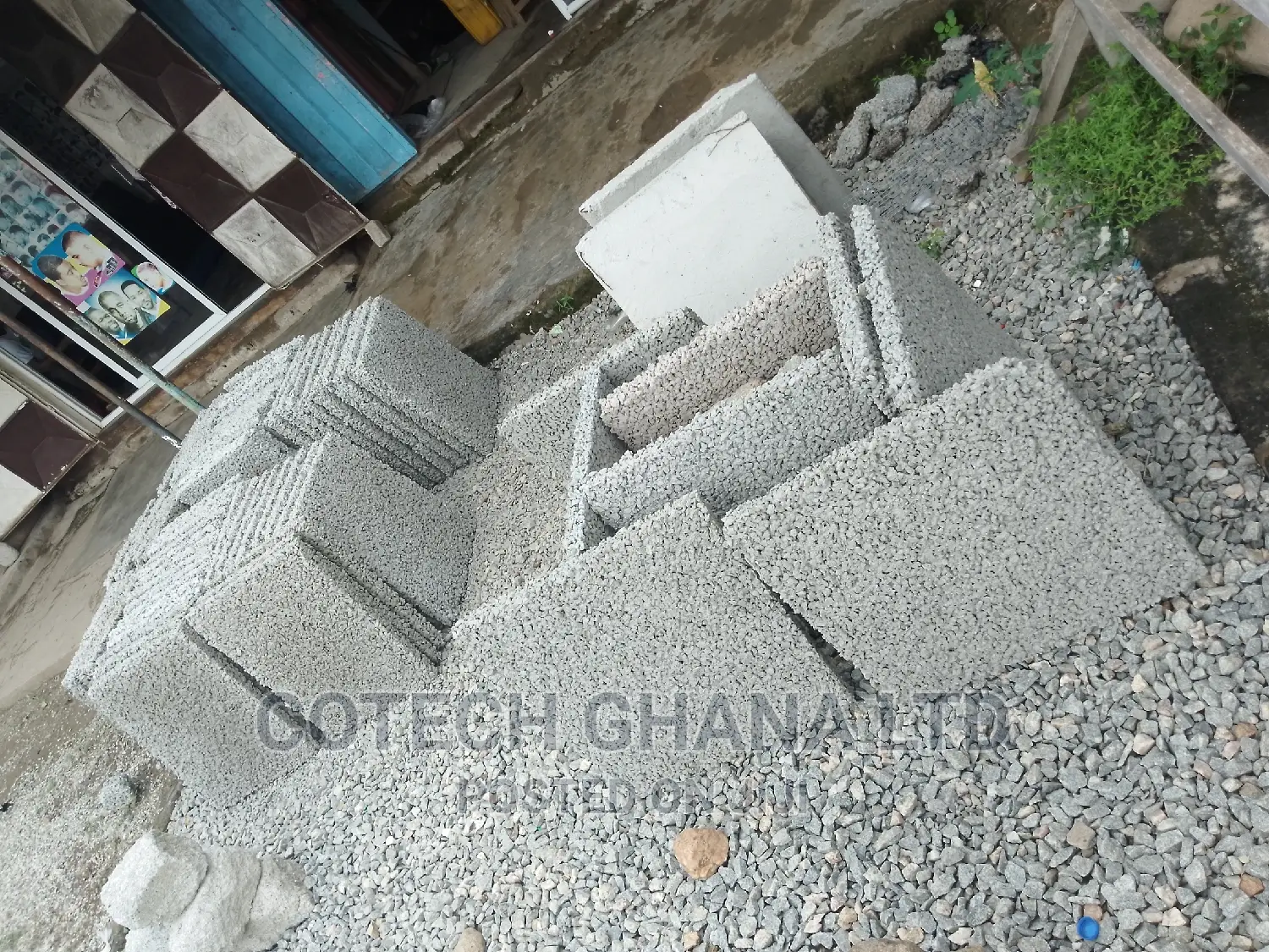 Bio Digester Slabs Complete With Treated Coconut Fiber