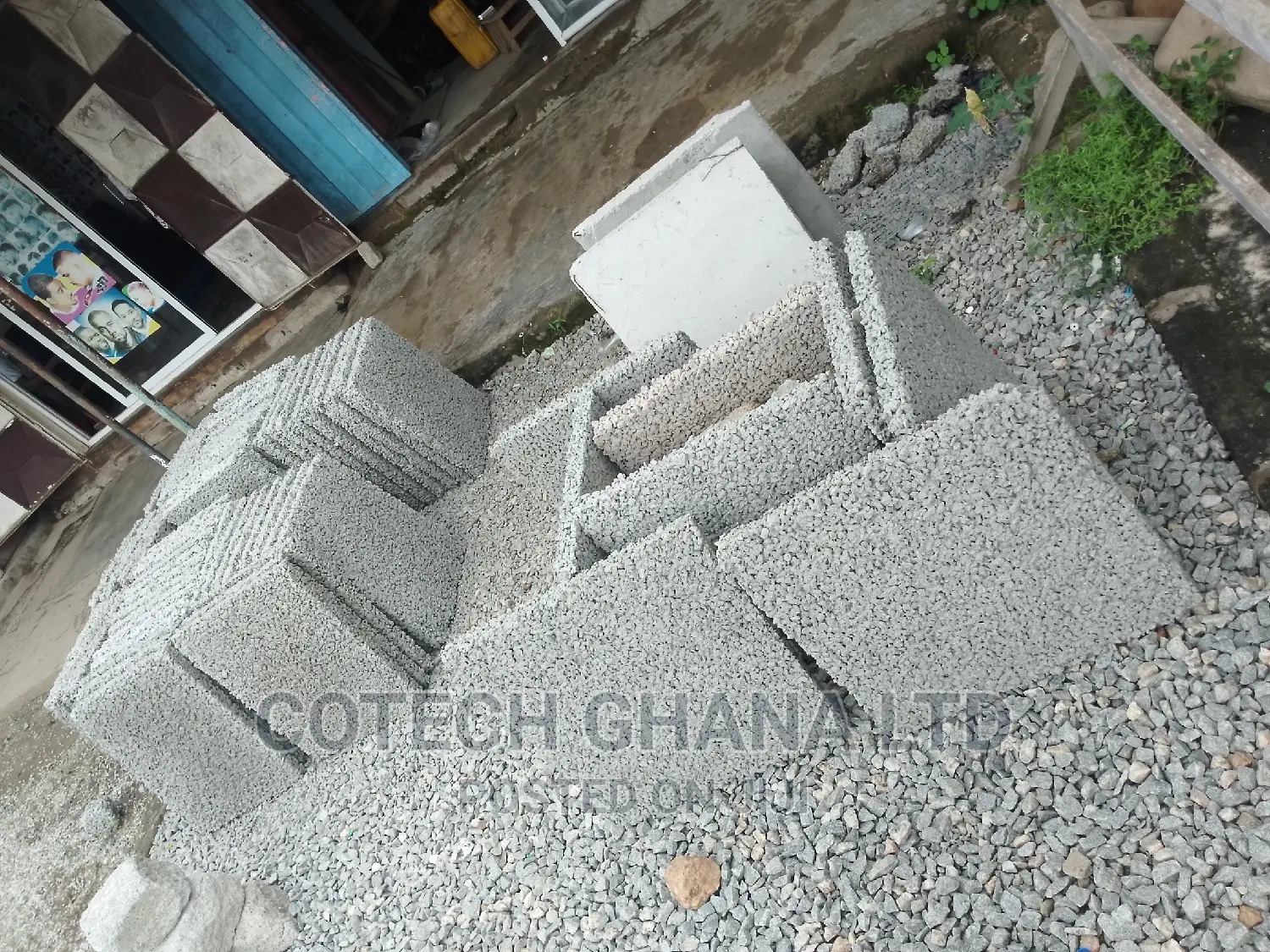 Bio Digester Slabs Complete With Treated Coconut Fiber